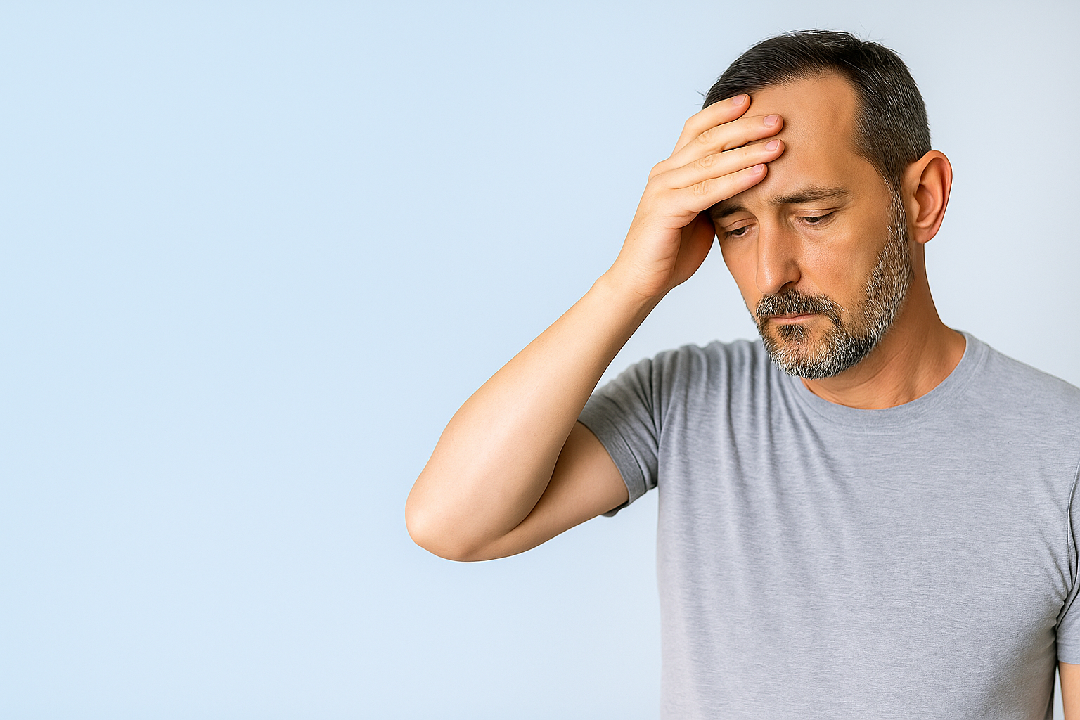 morning erections decline investigated with a hormone blood test